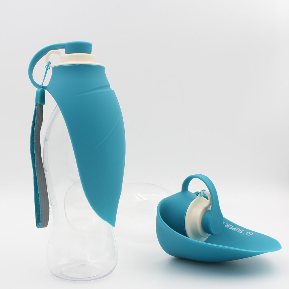 Portable Pet Water Dispenser Feeder (Flip Cup)