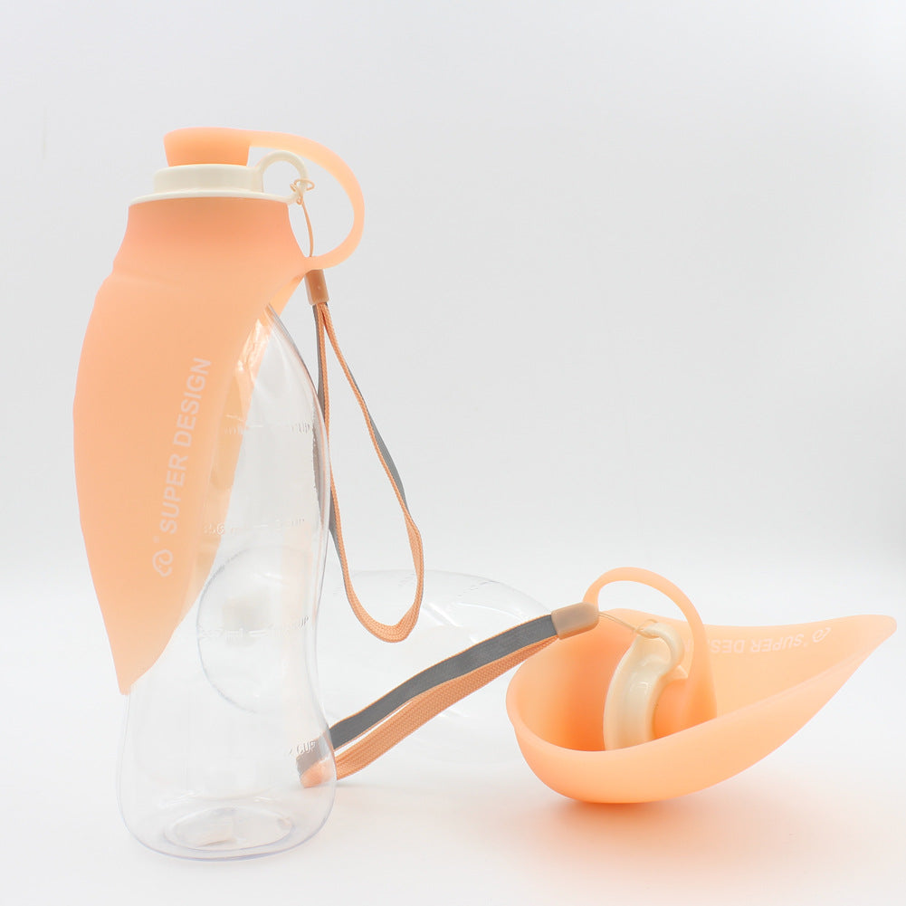 Portable Pet Water Dispenser Feeder (Flip Cup)