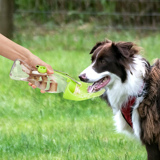 Portable Pet Water Dispenser Feeder (Flip Cup)