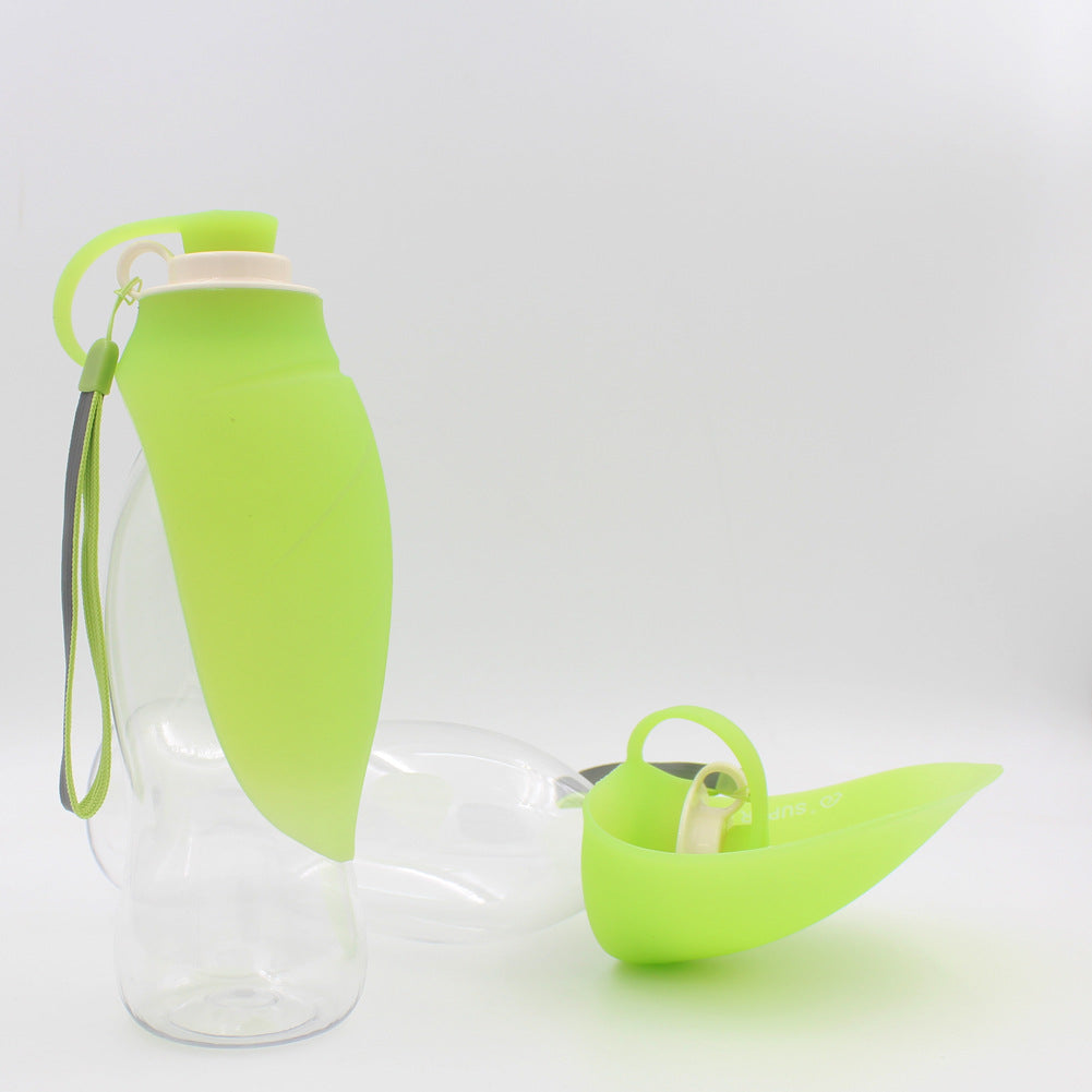 Portable Pet Water Dispenser Feeder (Flip Cup)