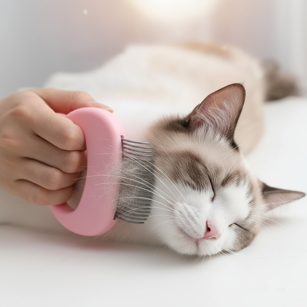 Pet Massage Brush & Grooming Massage Tool